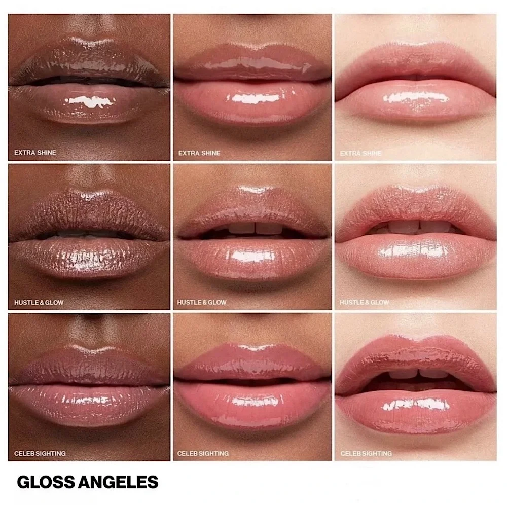 Smashbox Gloss Angeles Trio Lipgloss Set Celeb Sighting Hustle & Glow Shimmer